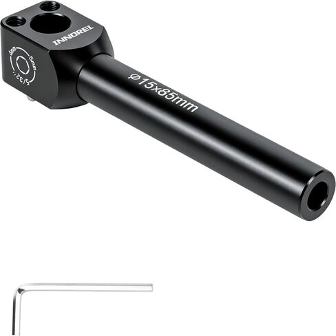 INNOREL R104S 15mm FollowFocus Rod 3/8" Thread,104mm Length for Camera Cage in Kuwait
