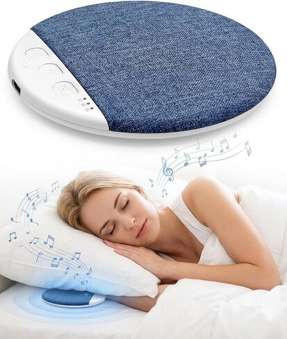 Sleep Pillow Speaker for Sleeping, 2026 Upgrade Portable Under Pillow Speaker with BT 5.4, White Noise Timer Wireless Sleep Aid, 10H Battery Life, Stereo Bass Private Sleep Speaker for Adult, Kid in Kuwait