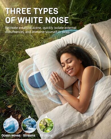 Sleep Pillow Speaker for Sleeping, 2026 Upgrade Portable Under Pillow Speaker with BT 5.4, White Noise Timer Wireless Sleep Aid, 10H Battery Life, Stereo Bass Private Sleep Speaker for Adult, Kid in Kuwait