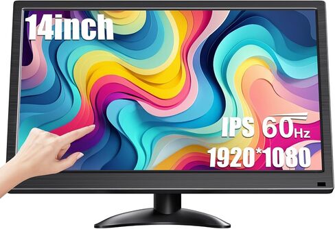 14 Inch Touch Screen Monitor FHD 1080P 99%sRGB IPS/HDMI/USB-C PC Monitor in Kuwait