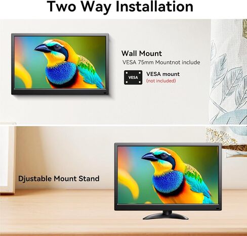 14 Inch Touch Screen Monitor FHD 1080P 99%sRGB IPS/HDMI/USB-C PC Monitor in Kuwait