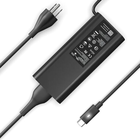 Replacement for Dell 130W Laptop Charger USB C Computer XPS 15 17 9575 9500 9510 9520 9530 9700 9710 9720 9730,Precision 5470 5480 5550 5560 5570 3560 3570 3571 2in1,Latitude Type C Power Cord Adapter in Saudi Arabia