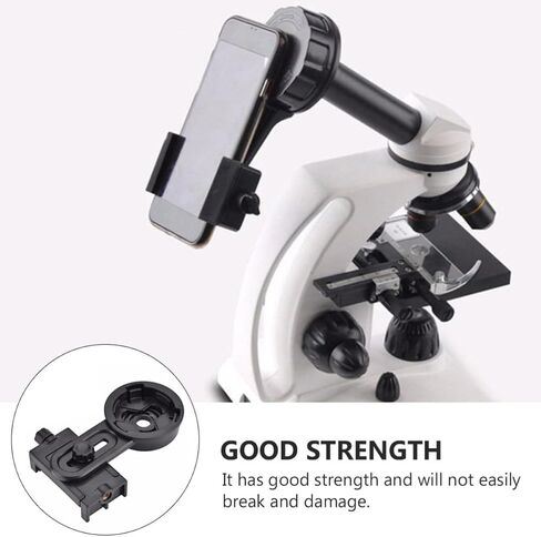 Telescope Photography Adapter Smartphone Holder Plastic Black in Kuwait