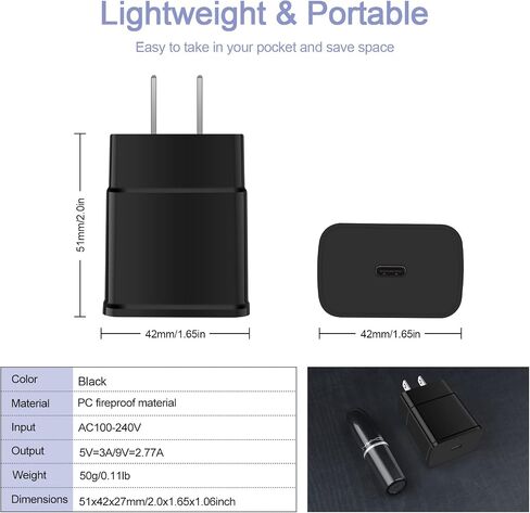 Fast Charger Type C 25W USB C Charger for Moto Razr 2024 2025 2026, Razr in Saudi Arabia