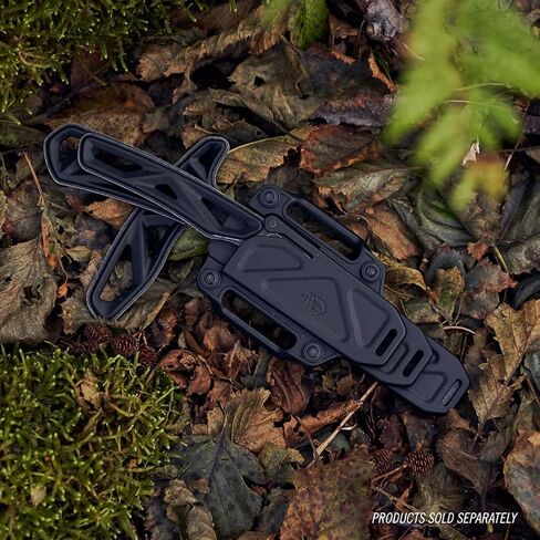 Gerber EXO-MOD Caper Fixed Blade Hunting Knife with Sheath, Black in Kuwait