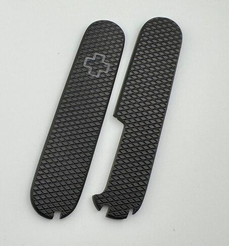 Replacement Covers For Victorinox Scales Plus 91mm Diamond Textured G10 Handles With Toothpick Tweezers Pin And Ballpoint Pen in Kuwait