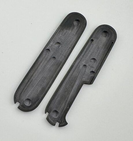 Replacement Covers For Victorinox Scales Plus 91mm Diamond Textured G10 Handles With Toothpick Tweezers Pin And Ballpoint Pen in Kuwait