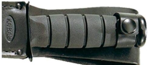 KA-BAR Short Black Straight Edge Fixed Blade Knife with Sheath, Compact Utility Outdoor Knife in Kuwait