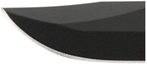 KA-BAR Short Black Straight Edge Fixed Blade Knife with Sheath, Compact Utility Outdoor Knife in Kuwait