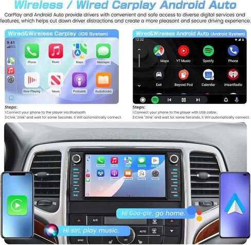 Car Radio for Jeep Grand Cherokee 2008-2013,Dodge Durango 2011-2013 in Kuwait