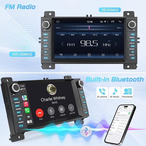 Car Radio for Jeep Grand Cherokee 2008-2013,Dodge Durango 2011-2013 in Kuwait