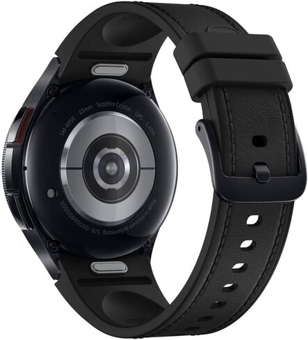 Samsung Galaxy Watch 6 Classic 43mm Smartwatch with Rotating Bezel, Fitness Tracker, Advanced Sleep Coaching, Heart Monitor - Black (Renewed) in Kuwait