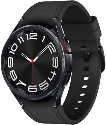 Samsung Galaxy Watch 6 Classic 43mm Smartwatch with Rotating Bezel, Fitness Tracker, Advanced Sleep Coaching, Heart Monitor - Black (Renewed) in Kuwait