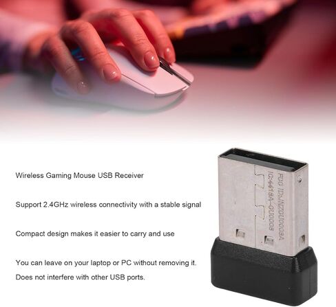 Wireless Gaming Mouse Receiver Dongle Replacement for G305 G304 New USB Adapter Compatible with Lightspeed in Kuwait