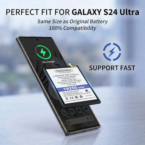 ElephantStory Replacement Battery for Samsung Galaxy S24 Ultra in Kuwait