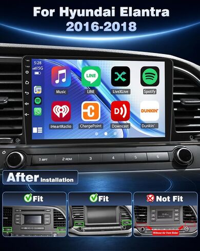 4+64G Upgrade Car Stereo Radio for Hyundai Elantra 2016-2018 in Kuwait