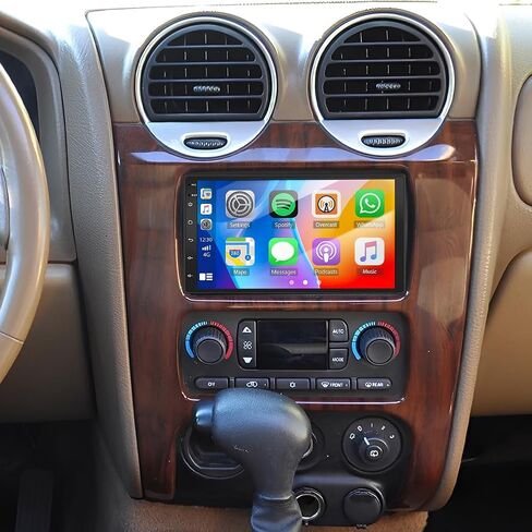 4+64G Android 14 Double Din Car Radio for GMC Envoy 2002 2003 2004 2005 2006, 7'' Touch Screen Head Unit for Envoy Car Stereo w/Carplay Android Auto Bluetooth GPS WiFi FM AHD Backup Camera/MIC in Kuwait