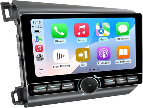 Car Stereo Radio for Honda Civic 2012-2015, 10.8" Touchscreen in Kuwait