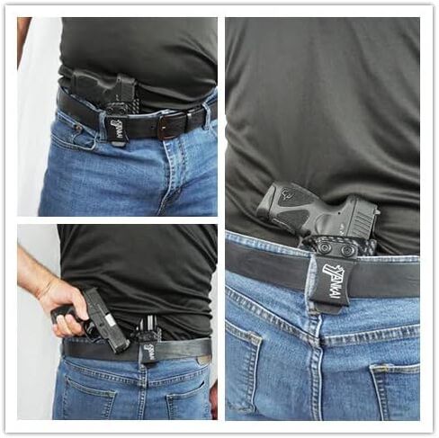 IWB Kydex Concealment Holster for Smith and Wesson S&W CSX 9mm Inside The Waistban Concealed Carry Clip in Kuwait