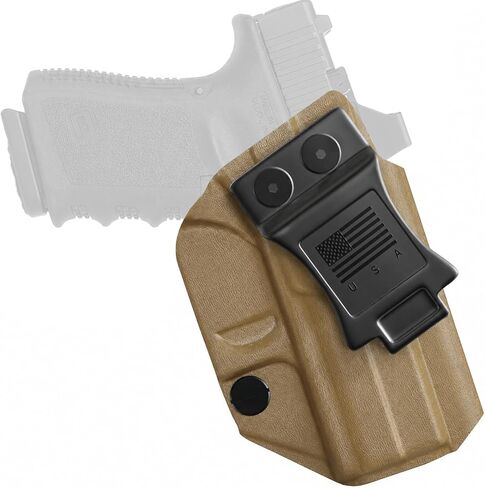 IWB Kydex Gun Holster Fit Glock 43 43X MOS Optic Cut Concealed Carry in Kuwait
