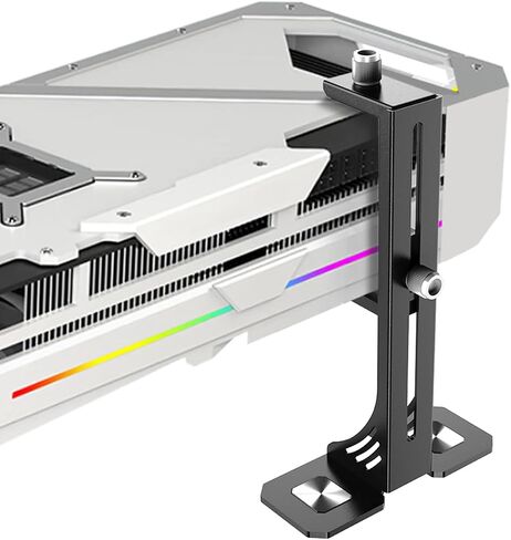 GPU Support Bracket, Video Graphics Card Support GPU Stand Holder with Magnet ,Graphics Card Support, Adjustable Anti Sag GPU Stand 35-125mm, Support GPU 4090 Thickness Support up to 75mm in Kuwait