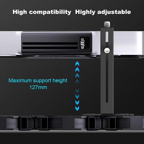 GPU Support Bracket, Video Graphics Card Support GPU Stand Holder with Magnet ,Graphics Card Support, Adjustable Anti Sag GPU Stand 35-125mm, Support GPU 4090 Thickness Support up to 75mm in Kuwait