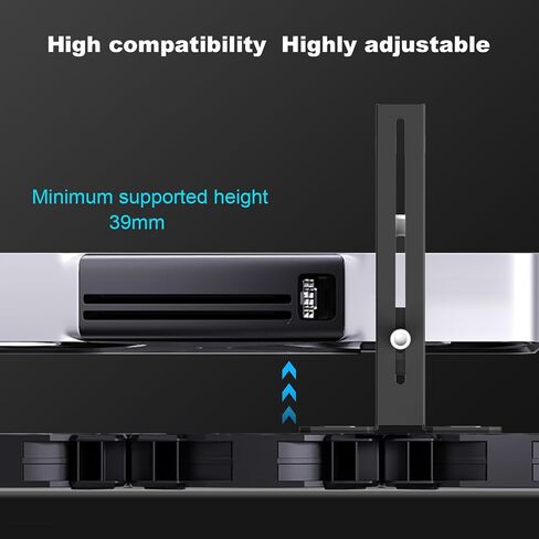 GPU Support Bracket, Video Graphics Card Support GPU Stand Holder with Magnet ,Graphics Card Support, Adjustable Anti Sag GPU Stand 35-125mm, Support GPU 4090 Thickness Support up to 75mm in Kuwait