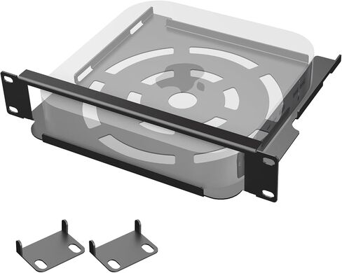 10 inch 1U Rack Mount for Apple Mac mini M2 and M1 Models, 8" Depth in Kuwait
