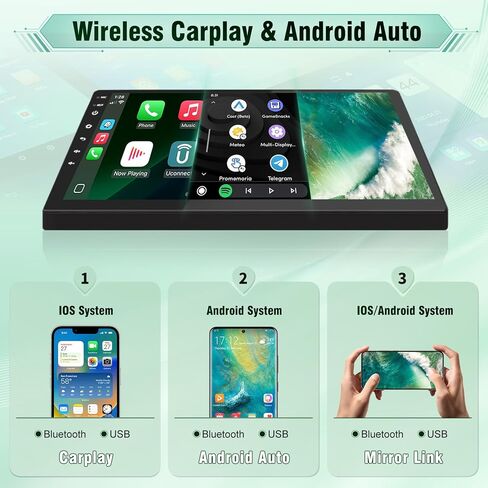 Car Radio Stereo for Honda Accord 2008-2013, CarPlay Android Auto in Saudi Arabia