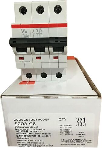 SMOCONE 2CDS253001R0064 S203-C6 New and Sealed in Box 2CDS253001R0064 S203C6 in Kuwait