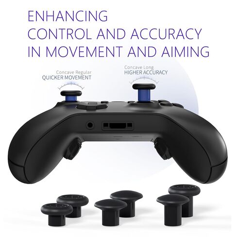 HEXGAMING ULTRA ONE Wireless Controller for Xbox Series X & S, for Xbox One, for Windows 7/8/10-4 Back Buttons - Hair Triggers - Interchangeable Thumbsticks - 6 Profiles - Chameleon Purple Blue in Kuwait