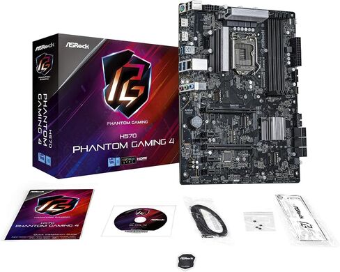 Asrock H570 Phantom Gaming 4 Intel H570 LGA 1200 ATX in Kuwait
