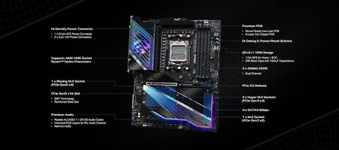 ASRock X870E Nova WiFi Motherboard & Phantom Gaming 360 LCD AIO Cooler Bundle | Flagship AM5 Platform with 3.4" LCD Display in Kuwait