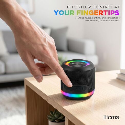 iHome 2-in-1 Portable Wireless Bluetooth Speaker with RGB Lights in Kuwait