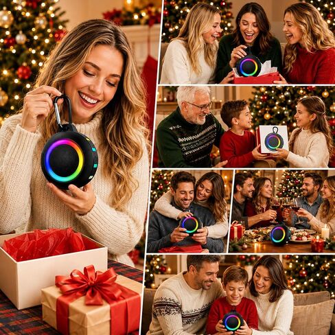 Waterproof Shower Bluetooth Speaker,IPX7 Gifts for Men Women Teens in Kuwait