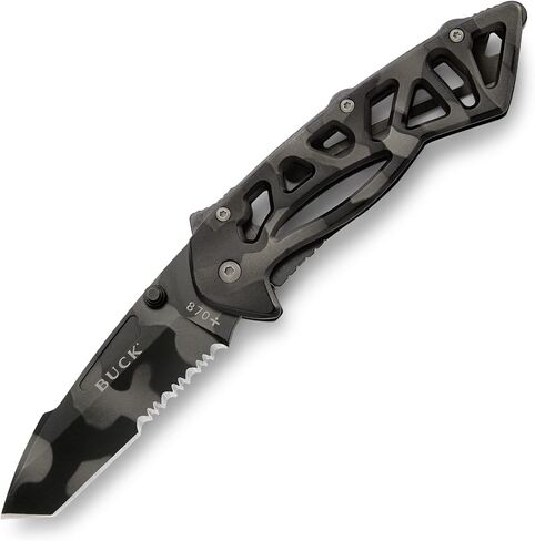 Buck Knives 870 Bones Folding EDC Pocket Knife, Tiger, 4.4 oz in Kuwait
