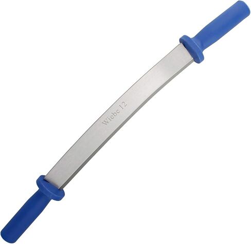 Redneck Convent 12 Inch Fleshing Knife Hide Tanning Fleshing Tool – Dual Handle Hide Scaping Flesher Tool Leather and Taxidermy Supplies in Saudi Arabia