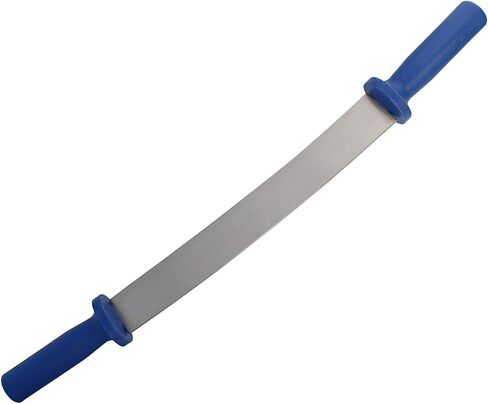 Redneck Convent 12 Inch Fleshing Knife Hide Tanning Fleshing Tool – Dual Handle Hide Scaping Flesher Tool Leather and Taxidermy Supplies in Saudi Arabia