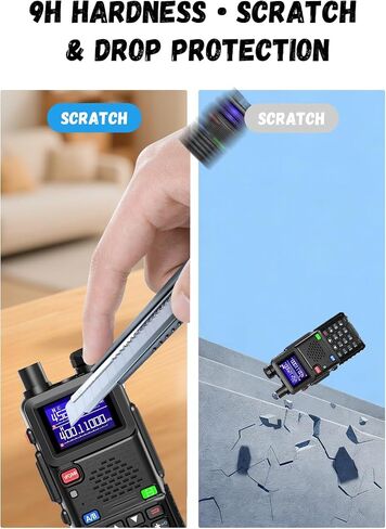 [2 Pack] for BAOFENG AR-5RM Hydrogel Film Screen Protector. Self-Healing Anti-Scratch Bubble Free Easy Installation. in Kuwait