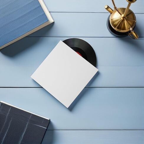 Generic 10pcs Vinyl Record Protective Sleeves Made from Sturdy Kraft Paper with Enhanced Protection and Dust Defense, Suitable for Albums and Vinyl Records, for Music Lovers in Kuwait
