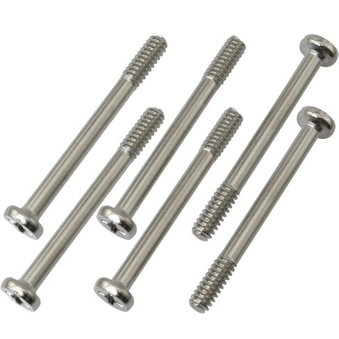 MEETOOT 20PCS 35mm Exhaust Long Screw Silver Nickel Plated Fan Screws Suitable for Fitting Water Cooled Radiators in Kuwait