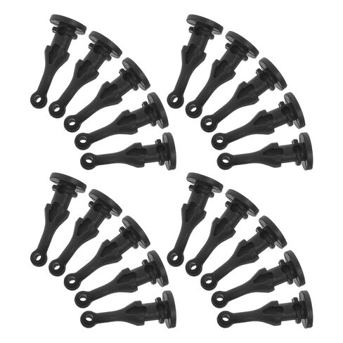 30pcs Case Fan Mount Screws Silicone Rivets 25mm for PC Cooling Fans in Kuwait
