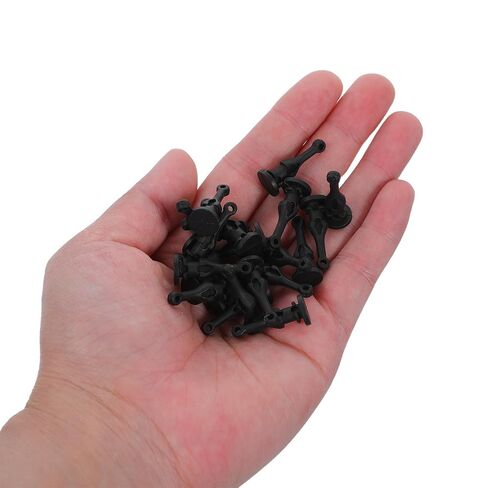 30pcs Case Fan Mount Screws Silicone Rivets 25mm for PC Cooling Fans in Kuwait