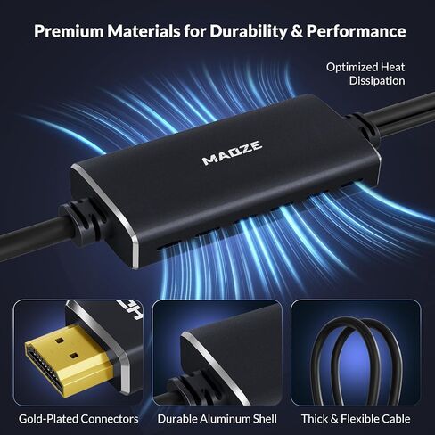 8K Active HDMI 2.1 to DP 1.4 Cable 6.6ft for PS5 Xbox in Kuwait