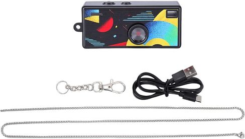Deosdum Deosdum Thumb Camera 1080P HD Video Recorder Keychain Digital Camcorder with 0.96 Inch Display Long Battery Life (Red) (Red) in Kuwait