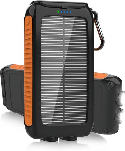 Nuynix 49800mAh Solar Power Bank with 15W Fast Charging & USB Charging in Kuwait