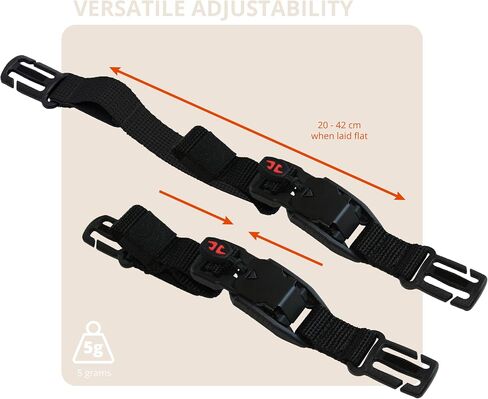8TIMBER Stern Link with FIDLOCK Quick Release Magnetic Sternum Strap - Compatible with Most Backpacks in Saudi Arabia