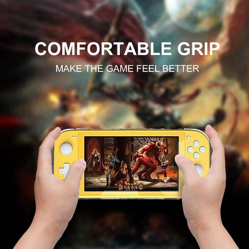 Nintendo Switch Lite Protective TPU Case, Tempered Glass Screen Protector in Kuwait