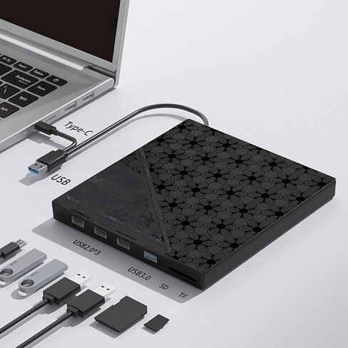 Efficient Portable Disc ROM Recorder with High-Speed USB Transfer for Multiple Operating Systems Integrated Drive in Saudi Arabia