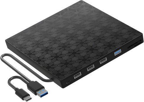 Efficient Portable Disc ROM Recorder with High-Speed USB Transfer for Multiple Operating Systems Integrated Drive in Saudi Arabia